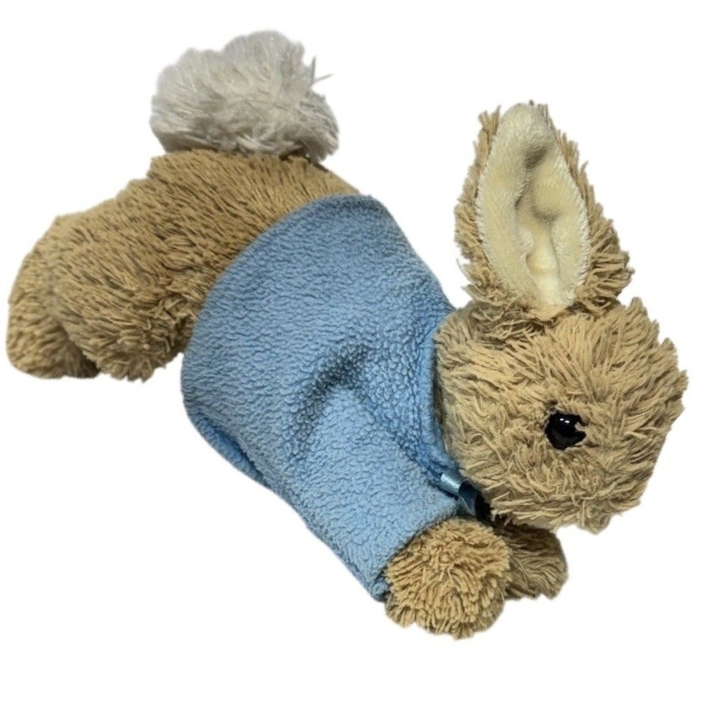 Beatrix Potter Peter Rabbit Plush Set 7-8in Blue Jacket Stuffed Animal Toy Pair - Picture 4 of 12